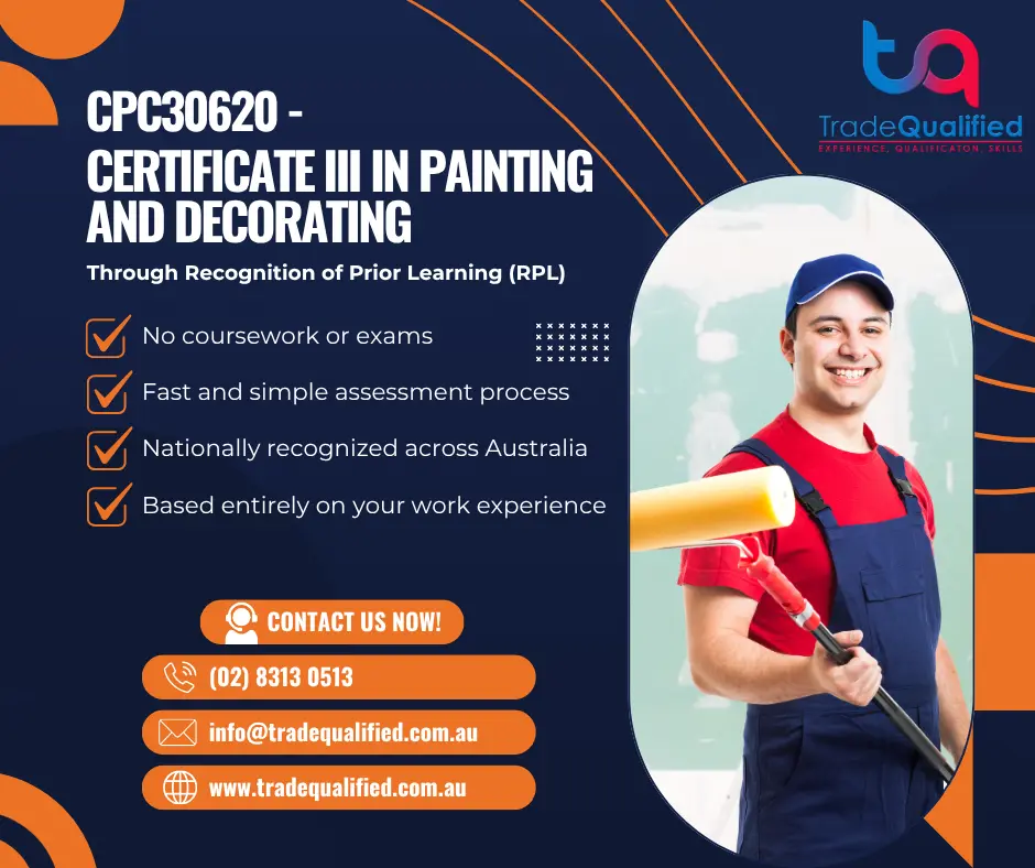 CPC30620 Certificate III in Painting and Decorating