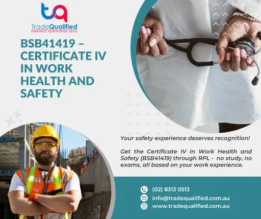 BSB41419 Certificate IV in Work Health and Safety