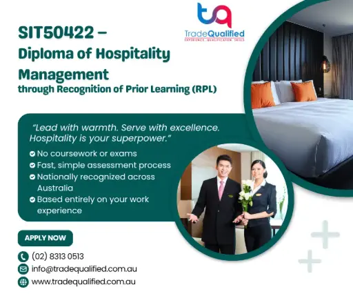 SIT50422 Diploma of Hospitality Management