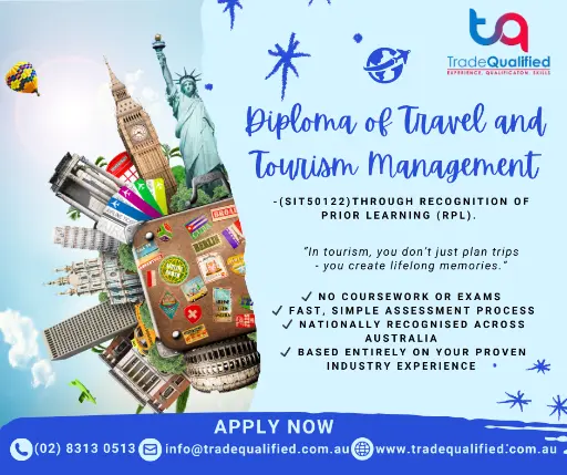 SIT50122 Diploma of travel and tourism management